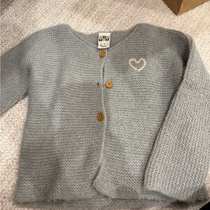 Bonton cardigan perfect condition with heart
